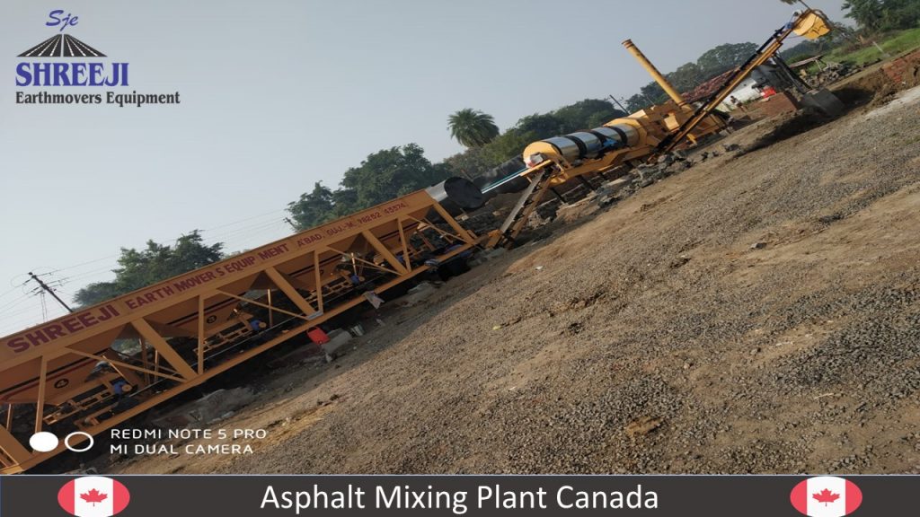 Asphalt Mixing Plant in Canada