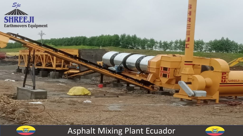 Asphalt Mixing Plant in Ecuador
