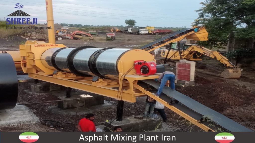 Asphalt Mixing Plant in Iran