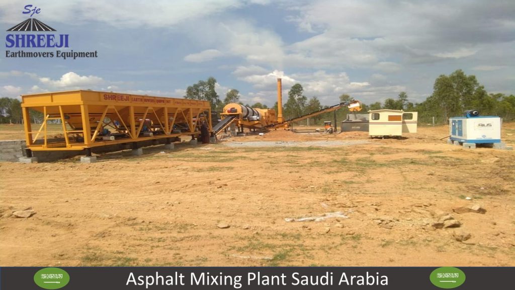 Asphalt Mixing Plant in Saudi Arabia