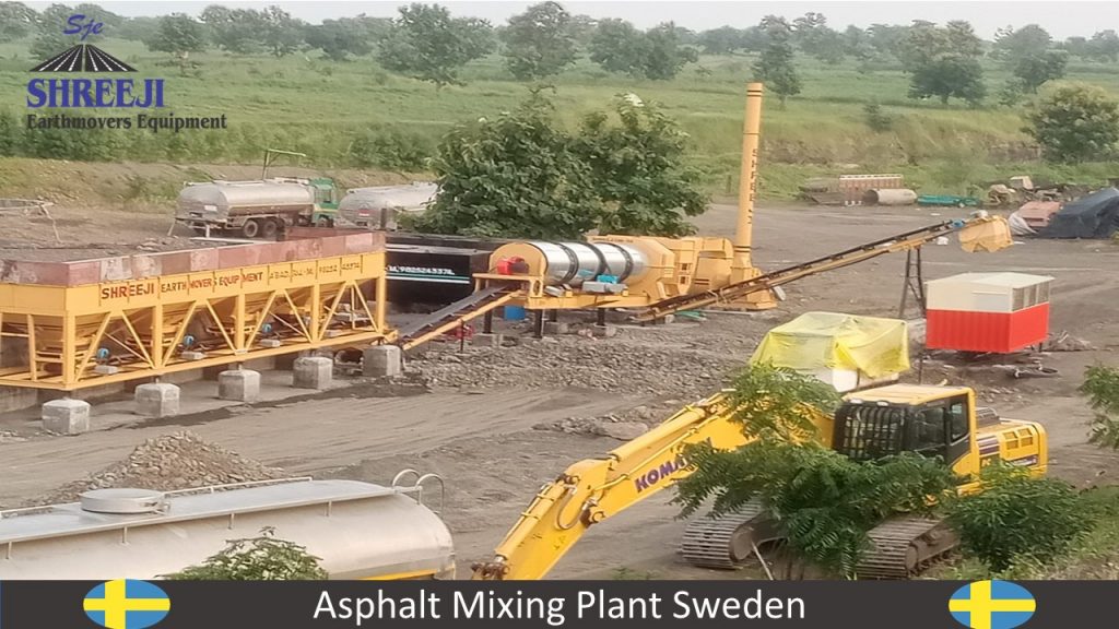 Asphalt Mixing Plant in Sweden